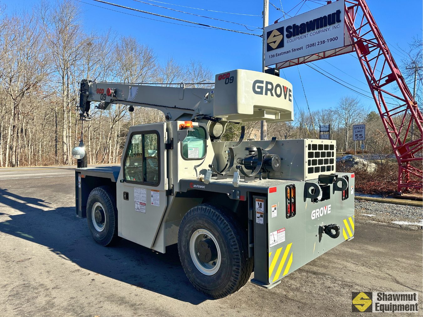 2026 Grove GCD09, S/N: 323111, 9 Ton Capacity Dual Fuel Carrydeck