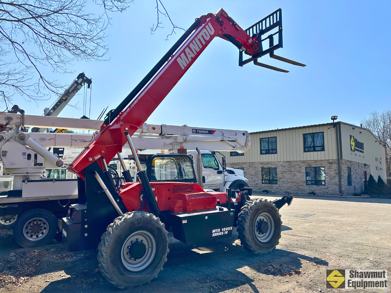 2023 Manitou MTA10055: 10,000 Lbs. Capacity Rough Terrain