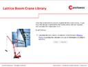 Lattice Boom Crane Library