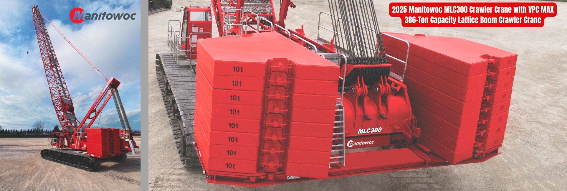 Manitowoc MLC Crawler Cranes