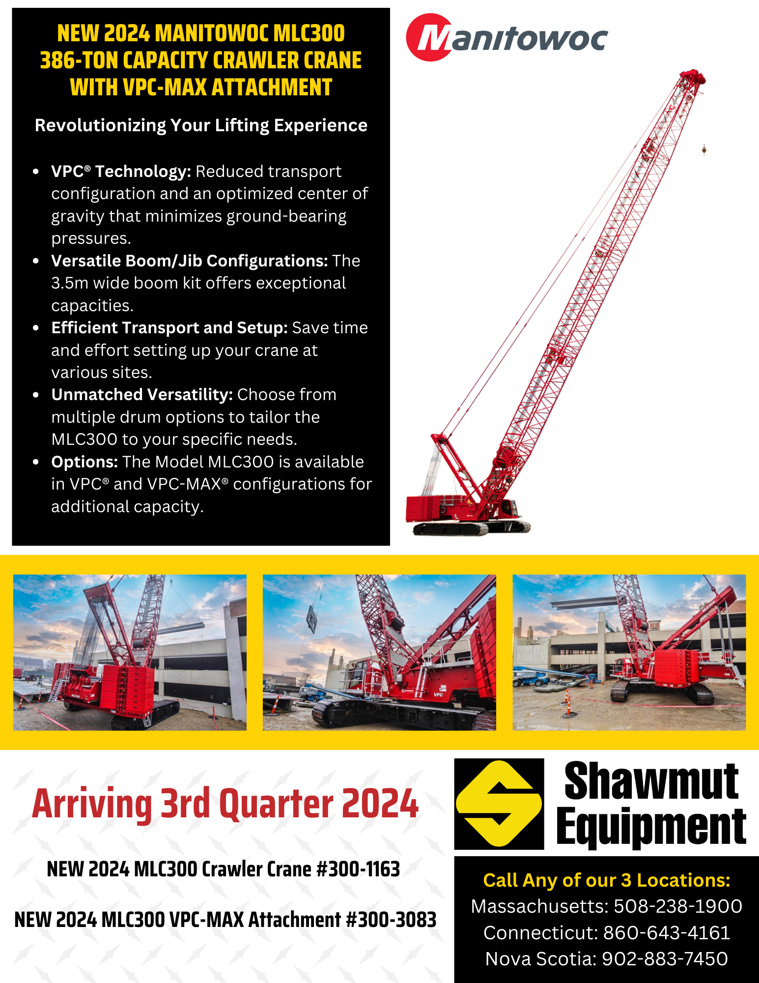 2024 Manitowoc MLC300 VPC-MAX