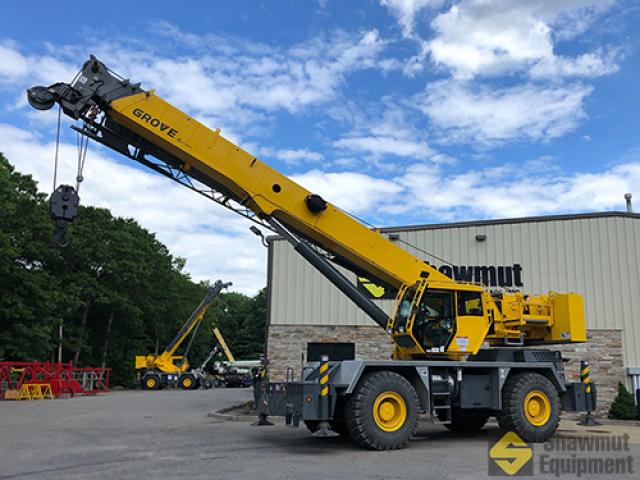 2013 Grove RT650E 50 Ton Rough Terrain Crane Shawmut Equipment 
