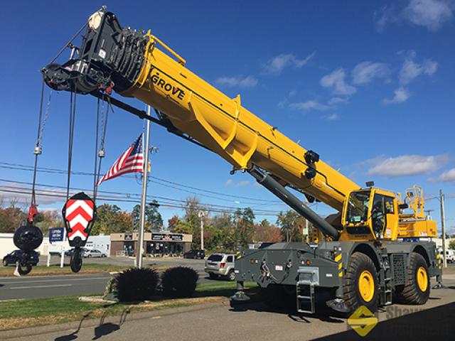 2019 Grove GRT8100 100 Rough Terrain Crane | Shawmut Equipment | Crane Sales, Rentals, Parts & Service