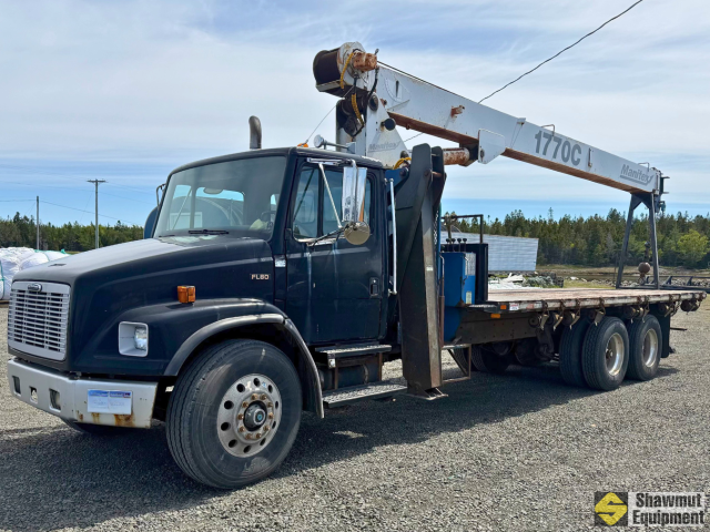 Used 2008 Manitex 1770C Boom Truck Crane